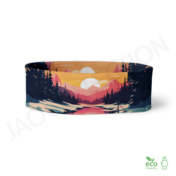 Bandeau ultra doux 100% Eco Responsable COULEURS DU SOIR